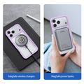 Custodia magnetica flip Dux Ducis Skin X Pro per iPhone 18 Pro - Viola
