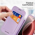 Custodia magnetica flip Dux Ducis Skin X Pro per iPhone 18 Pro - Viola