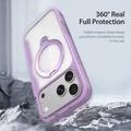 Custodia magnetica flip Dux Ducis Skin X Pro per iPhone 18 Pro - Viola