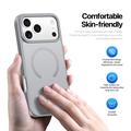 Custodia ibrida per iPhone 18 Pro Dux Ducis Yind - Compatibile con MagSafe - Grigia