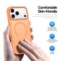 Custodia ibrida per iPhone 18 Pro Dux Ducis Yind - Compatibile con MagSafe - Arancione