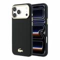 Custodia per iPhone 18 Pro Lacoste Champs Élysées - Compatibile con MagSafe - Nera
