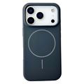 Custodia in silicone liquido per iPhone 18 Pro - Compatibile con MagSafe - Nera