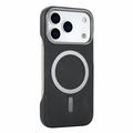 Custodia magnetica sottile in fibra di carbonio per iPhone 18 Pro Max/17 Pro Max - Nera