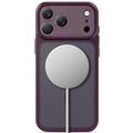 Custodia ibrida Tech-Protect MagPrime MagSafe CC per iPhone 18 Pro Max/17 Pro Max - Borgogna opaco