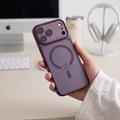 Custodia ibrida Tech-Protect MagPrime MagSafe CC per iPhone 18 Pro Max/17 Pro Max - Borgogna opaco