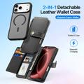 Custodia in pelle a portafoglio con copertura magnetica Dux Ducis Lawa per iPhone 18 Pro Max