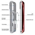 Custodia ibrida per iPhone 18 Pro Max Dux Ducis Yind - Compatibile con MagSafe - Grigia