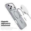 Custodia ibrida per iPhone 18 Pro Max Dux Ducis Yind - Compatibile con MagSafe - Grigia