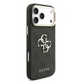 Custodia per iPhone 18 Pro Max Guess 4G Metal Logo Gold Frame