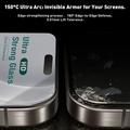 iPhone 18 Pro Max HD Protezione dello schermo in vetro temperato con strumento di rimozione automatica della polvere - 9H