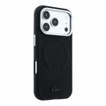 Custodia MagSafe Lacoste in PVC Petit Pique semi-avvolgente con effetto goffrato per iPhone 18 Pro Max