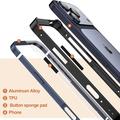 Paraurti in metallo per iPhone 18 Pro Max con bordi rialzati