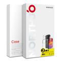 Set di protezione 3 in 1 per iPhone 18 Pro Max Northjo - Trasparente