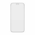 Proteggi schermo privacy iPhone 18 Pro Max PanzerGlass Ultra-Wide Fit EasyAligner 2-Way - 9H - Bordo nero