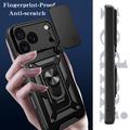Custodia ibrida con anello rotante e protezione per fotocamera per iPhone 18 Pro Max