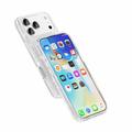 Custodia Ibrida Serie Stylish Glitter per iPhone 18 Pro Max - Compatibile con MagSafe - Valkoinen