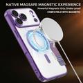 Custodia a libro magnetica elegante per iPhone 18 Pro Max con scomparti per carte RFID - Viola