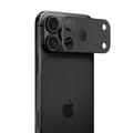 Protezione fotocamera in alluminio iPhone 18 Pro Max Tech-Protect Camalloy Fit+ - Nero
