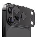 Protezione fotocamera in alluminio iPhone 18 Pro Max Tech-Protect Camalloy Fit+ - Nero
