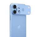 Protezione fotocamera in alluminio iPhone 18 Pro Max Tech-Protect Camalloy Fit+ - Azzurro