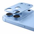 Protezione fotocamera in alluminio iPhone 18 Pro Max Tech-Protect Camalloy Fit+ - Azzurro