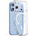 Custodia magnetico in TPU Tech-Protect FlexAir per iPhone 18 Pro Max/17 Pro Max - Trasparente