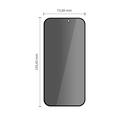 Proteggi schermo in vetro temperato iPhone 18 Pro Max Tech-Protect Glass Spy+ Privacy - 2 pz. - Nero