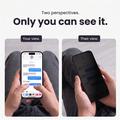 Proteggi schermo in vetro temperato iPhone 18 Pro Max Tech-Protect Glass Spy+ Privacy - 2 pz. - Nero