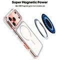 Custodia ibrida bicolore per iPhone 18 Pro Max - Compatibile con MagSafe - Bianca