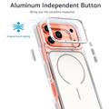 Custodia ibrida bicolore per iPhone 18 Pro Max - Compatibile con MagSafe - Bianca