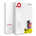 Set di protezione 3 in 1 per iPhone 18 Pro Northjo - Trasparente