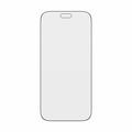Proteggi schermo privacy iPhone 18 Pro PanzerGlass Ultra-Wide Fit EasyAligner 2-Way - 9H - Bordo nero