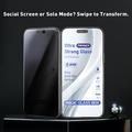 Protezione per schermo in vetro temperato per iPhone 18 Pro con funzione di rimozione automatica della polvere - 9H