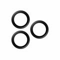 Protezione della lente della fotocamera iPhone 18 Pro/18 Pro Max PanzerGlass Hoops - Nero