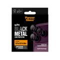 Protezione della lente della fotocamera iPhone 18 Pro/18 Pro Max PanzerGlass Hoops - Nero