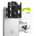 Protezione Telecamera in Vetro Temperato Ringke per iPhone 18 Pro/18 Pro Max - 2 Pezzi - Nera