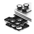 Protezione Telecamera in Vetro Temperato Ringke per iPhone 18 Pro/18 Pro Max - 2 Pezzi - Nera
