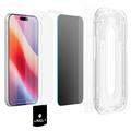Protezione per lo schermo in vetro temperato con filtro privacy iPhone 18 Pro Spigen Glas.tR EZ Fit Pro AC