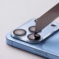 Protezione per fotocamera in vetro temperato iPhone 18 Pro Tech-Protect Cam Fit+ - Trasparente