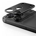 Protezione fotocamera in alluminio iPhone 18 Pro Tech-Protect Camalloy Fit+ - Nero