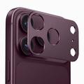 Protezione fotocamera in alluminio iPhone 18 Pro Tech-Protect Camalloy Fit+ - Borgogna