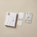 Protezione fotocamera in alluminio iPhone 18 Pro Tech-Protect Camalloy Fit+ - Color Argento
