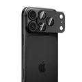 Protezione dell\'obiettivo della fotocamera iPhone 18 Pro Tech-Protect Camfull Fit+ - Nero