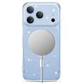 Custodia in TPU iPhone 18 Pro/17 Pro Tech-Protect FlexAir Glitter MagSafe - Trasparente