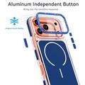 Custodia ibrida bicolore per iPhone 18 Pro - Compatibile con MagSafe - Blu
