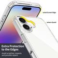 Custodia Ibrida Antigraffio per iPhone 18 - Trasparente
