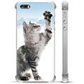 Custodia Ibrida per iPhone 5/5S/SE  - Gatto