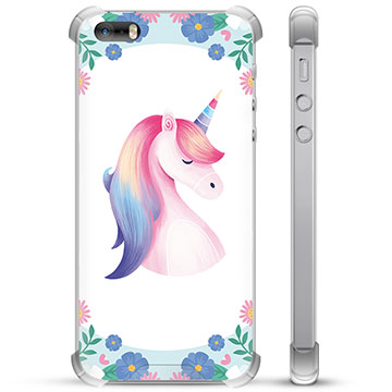 Custodia Ibrida per iPhone 5/5S/SE  - Unicorno