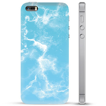 Custodia TPU per iPhone 5/5S/SE  - Marmo Blu